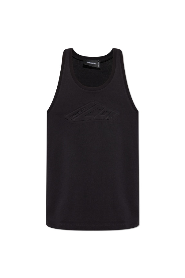 Dsquared2 Icon Tank Top In Black