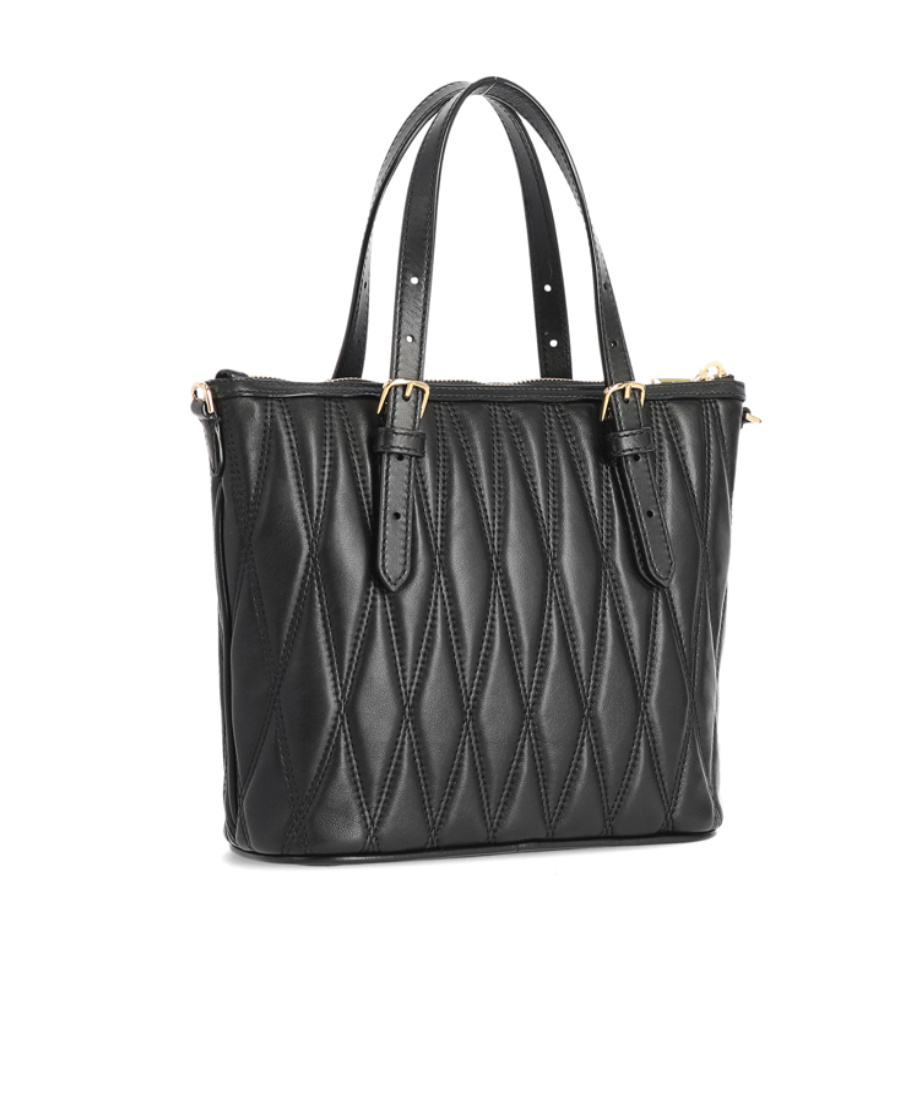 Shop Bally Logo Shoulder Bag In Black