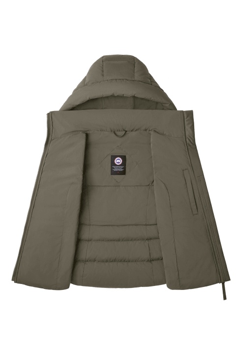 Canada Goose Down Vest In Green