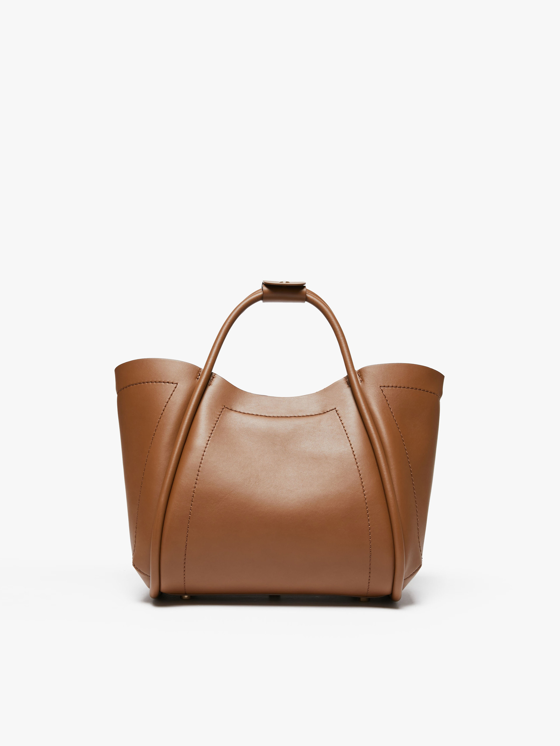 Max Mara Small Leather Marine Bag