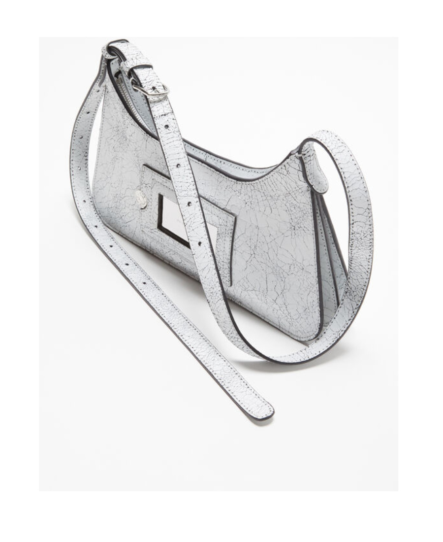 Acne Studios Platt Mini Shoulder Bag In White