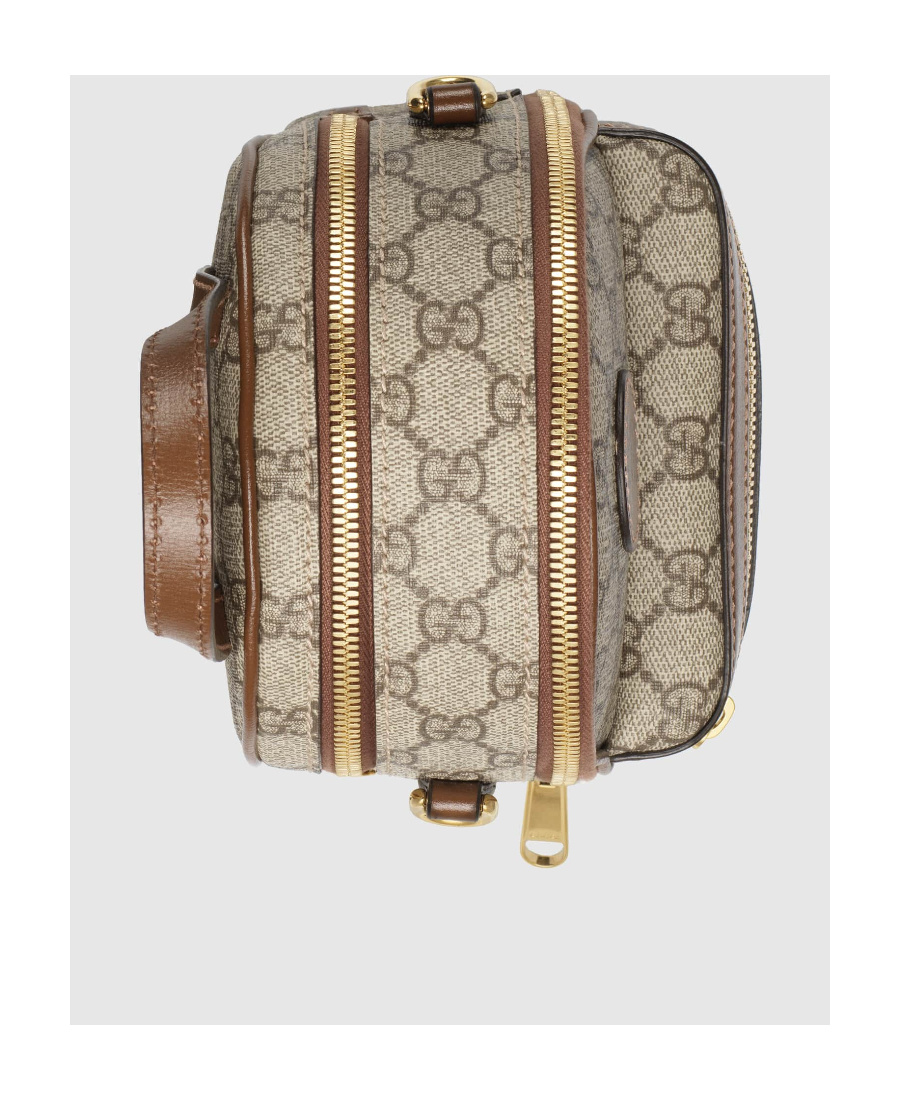 Gucci Interlocking G Canvas Backpack In Multicolor