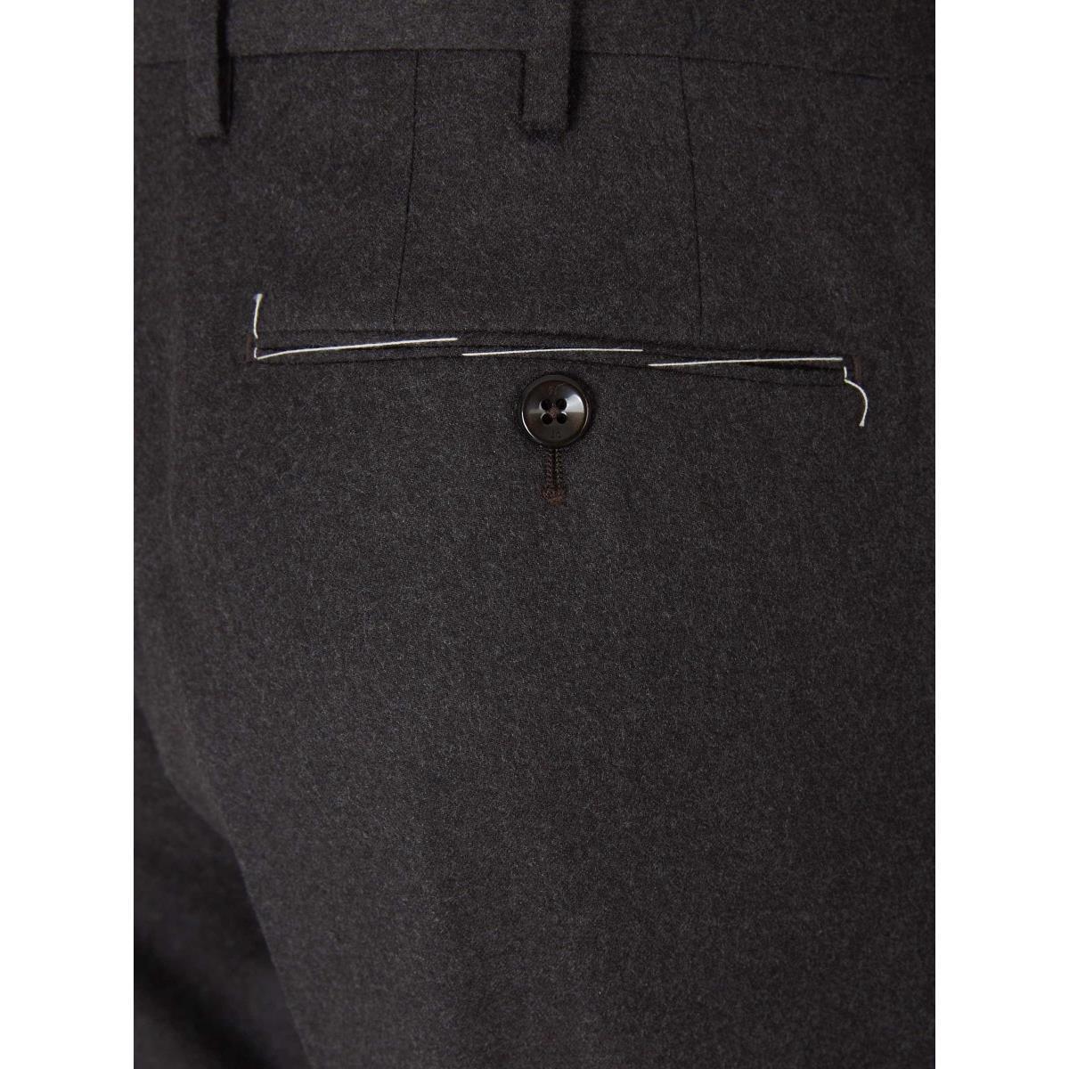 Pt01 Mid-waist Casual Pants In Black
