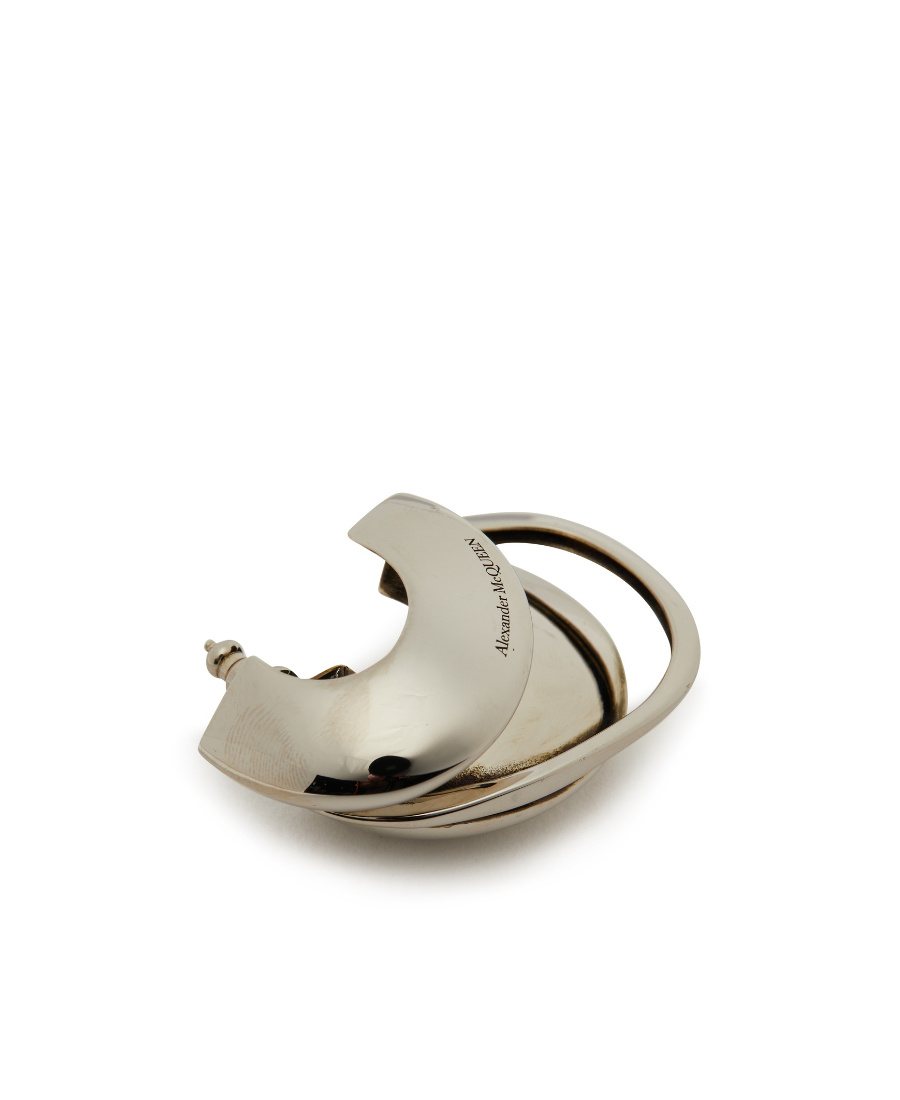 ALEXANDER MCQUEEN LOGO EARRING