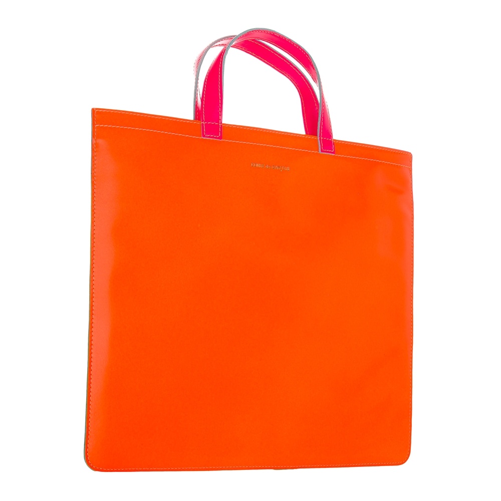 COMME DES GARÇONS COMME DES GARÇONS WALLET SUPER FLUORESCENT TOTE BAG