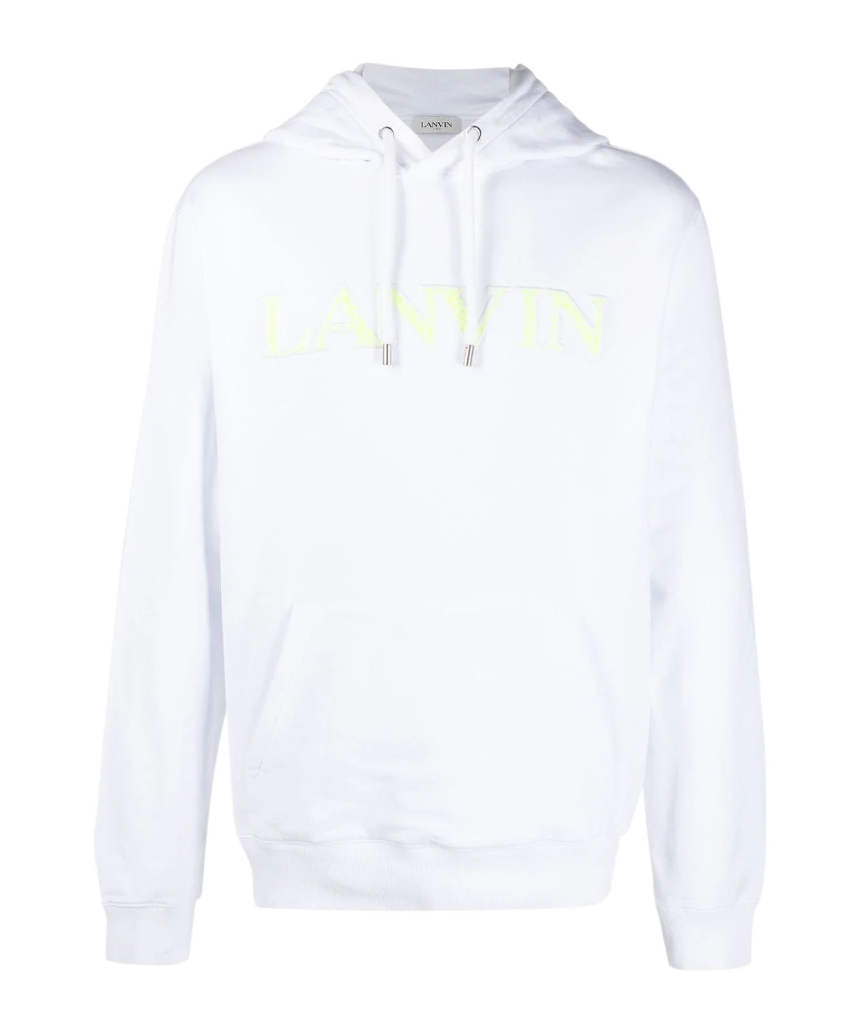 Lanvin Man Sweatshirt White Size L Cotton, Polyester In White