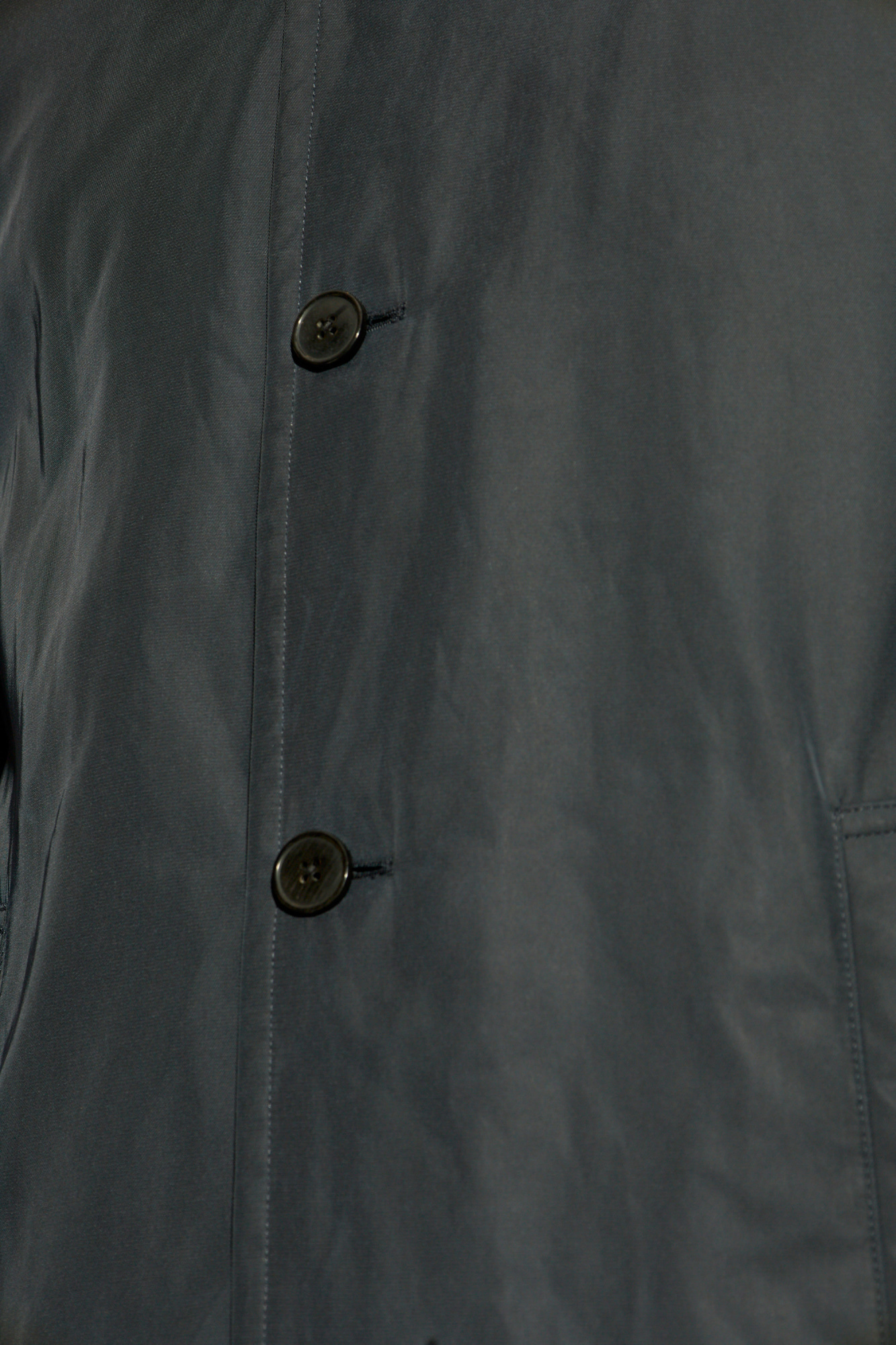 Dries Van Noten Long-sleeved Windbreaker In Black