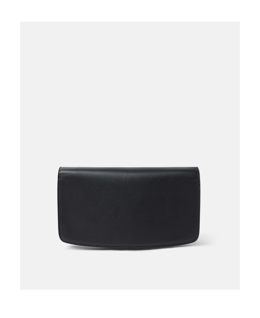 Stella Mccartney Logo Wallet In Green
