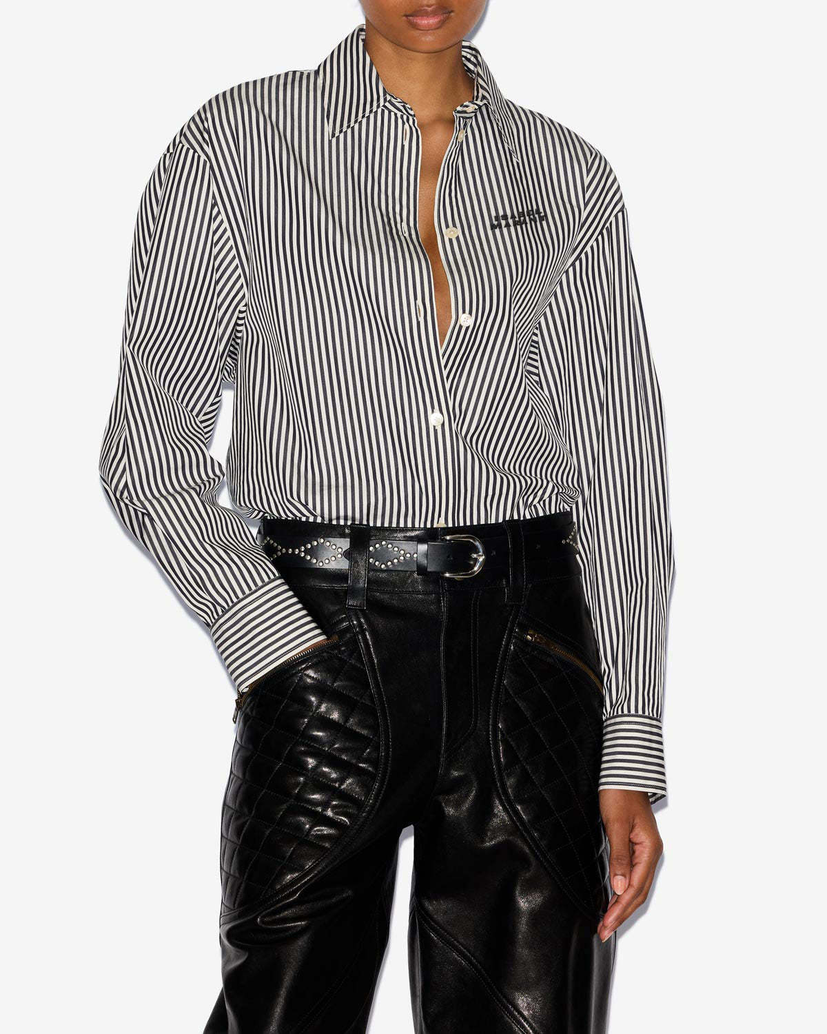 Isabel Marant Hemd Fabrizia In Gray
