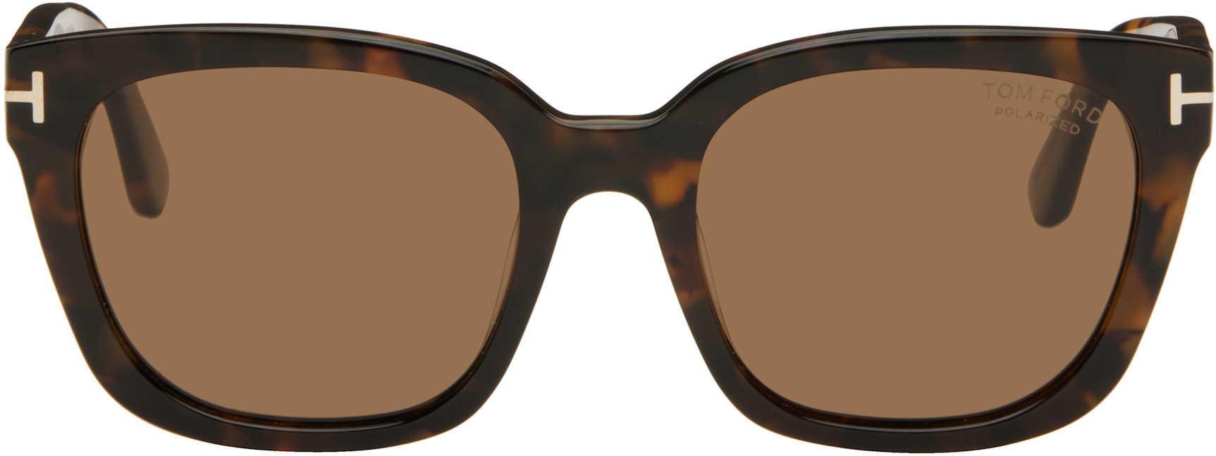 Tom Ford Brown Haylay Sunglasses In Brown