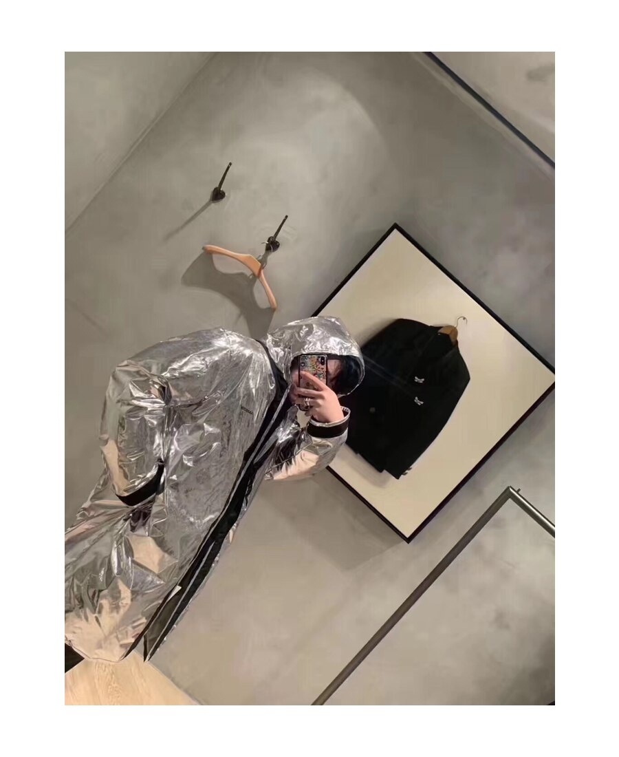 Ambush Bright-faced Down Jacket In Gray