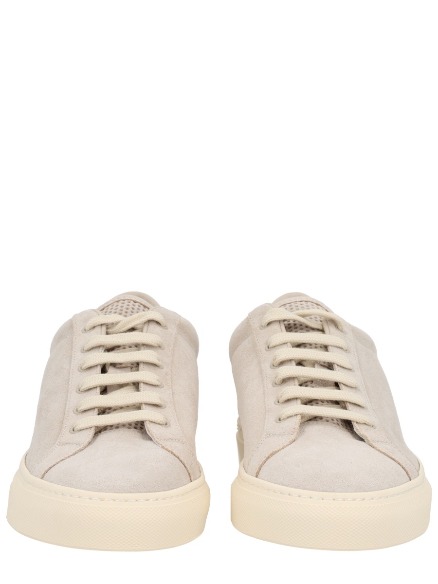 Common Projects Retro Round Toe Sneakers In Animal Print