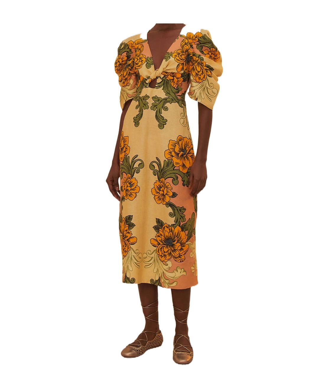 Farm Rio Short Sleeve Dress