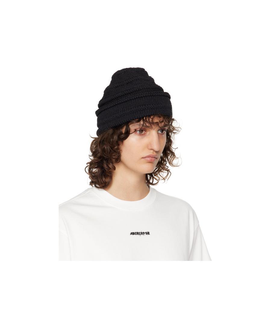 Ader Error Logo Woolen Cap In White