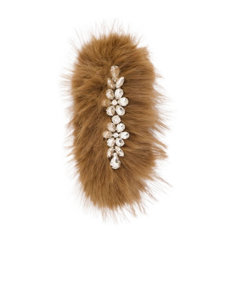 Simone Rocha Hairslide Hair Clip In Yellow