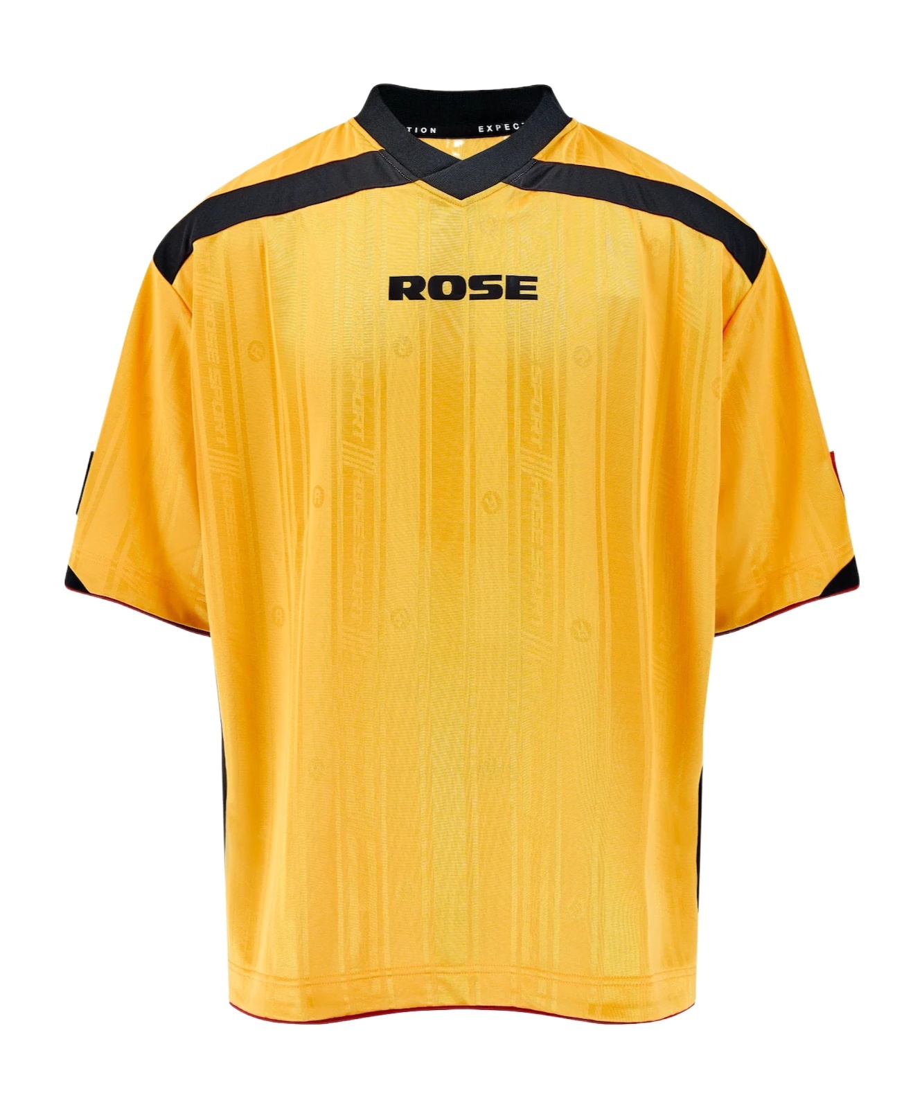 Martine Rose Yellow Printed Rugby T-shirt In Yellow