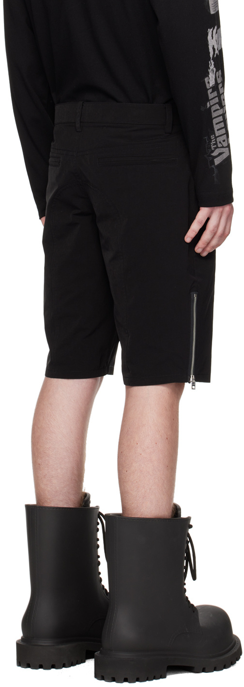 We11 Done Logo Shorts In Black