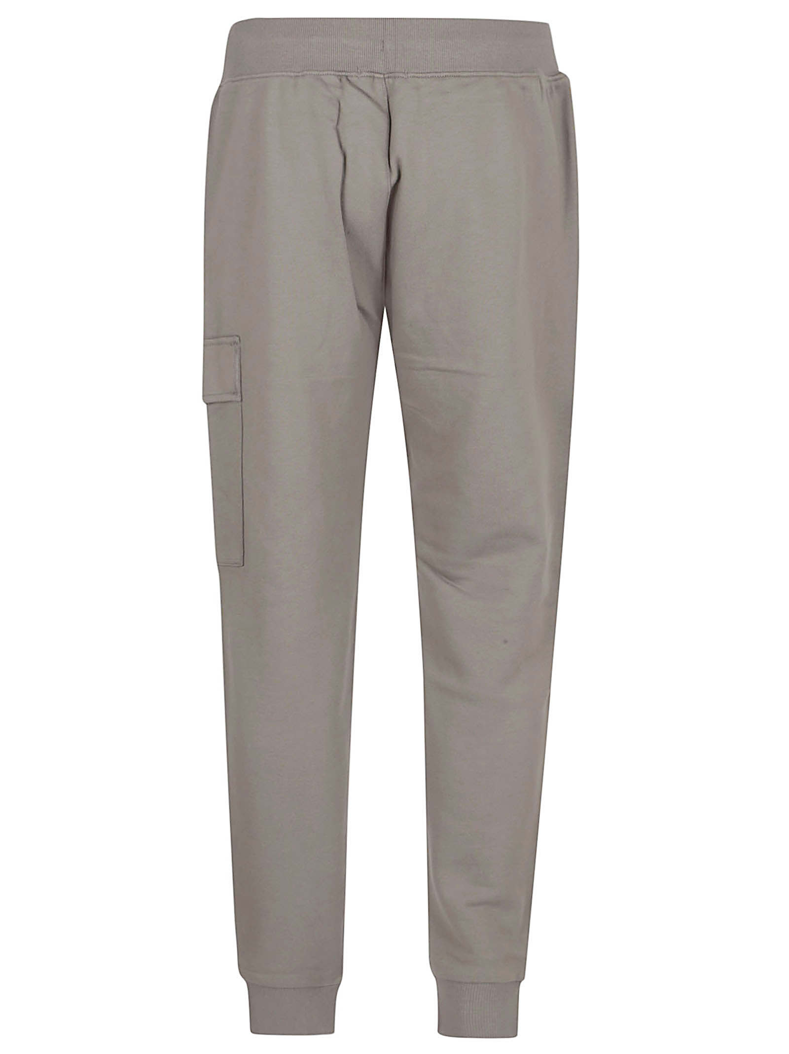 C.p. Company Sweatpants Cargo Pant In Diagonal Raised Fleece In Gray