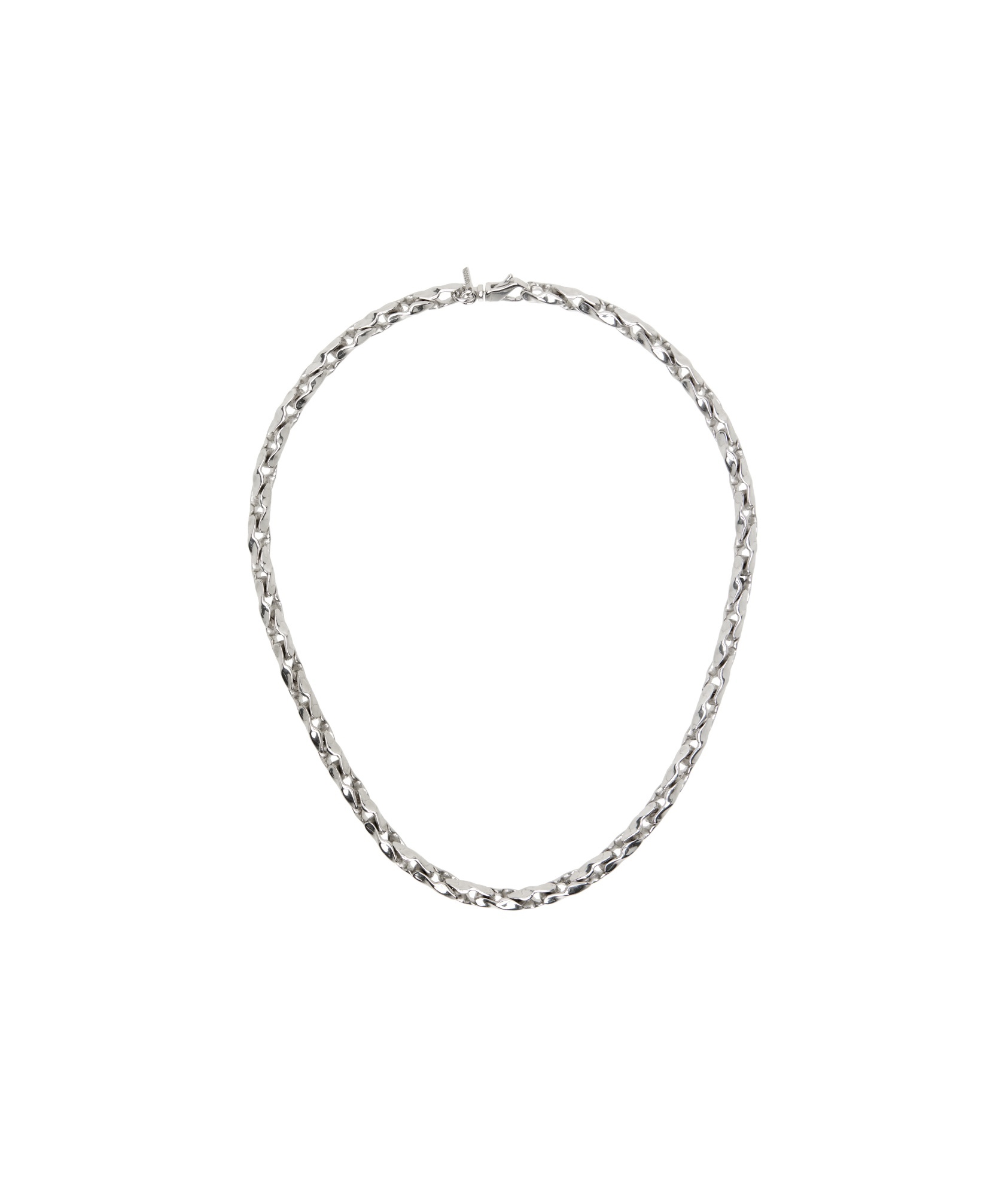 Emanuele Bicocchi Chain Necklace In Gray