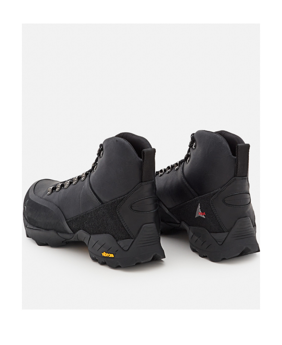 Roa Andreas Lace-up Hiking Boots In Black