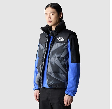 The North Face 1996 Vintage Nuptse Vest Down Jacket In Black