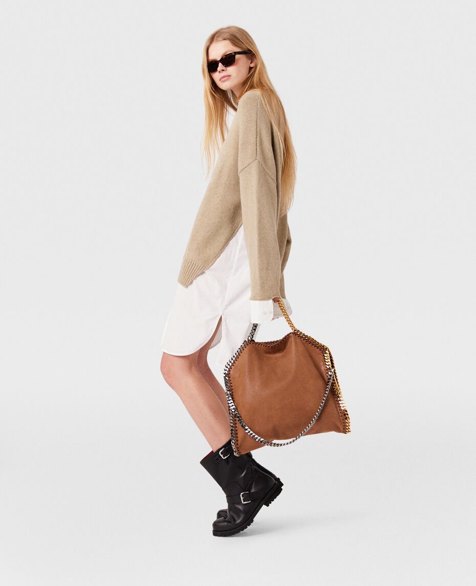 STELLA MCCARTNEY SHIRT DETAIL LONG-SLEEVED PULLOVER