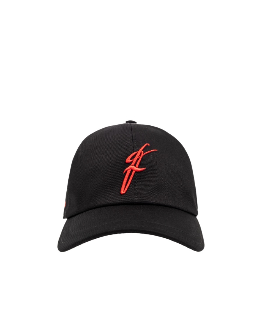 Ferragamo Logo Baseball Cap In Black