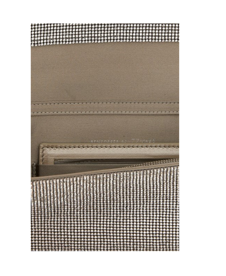 Benedetta Bruzziches Vittissima La Grande Crossbody Bag In Gray