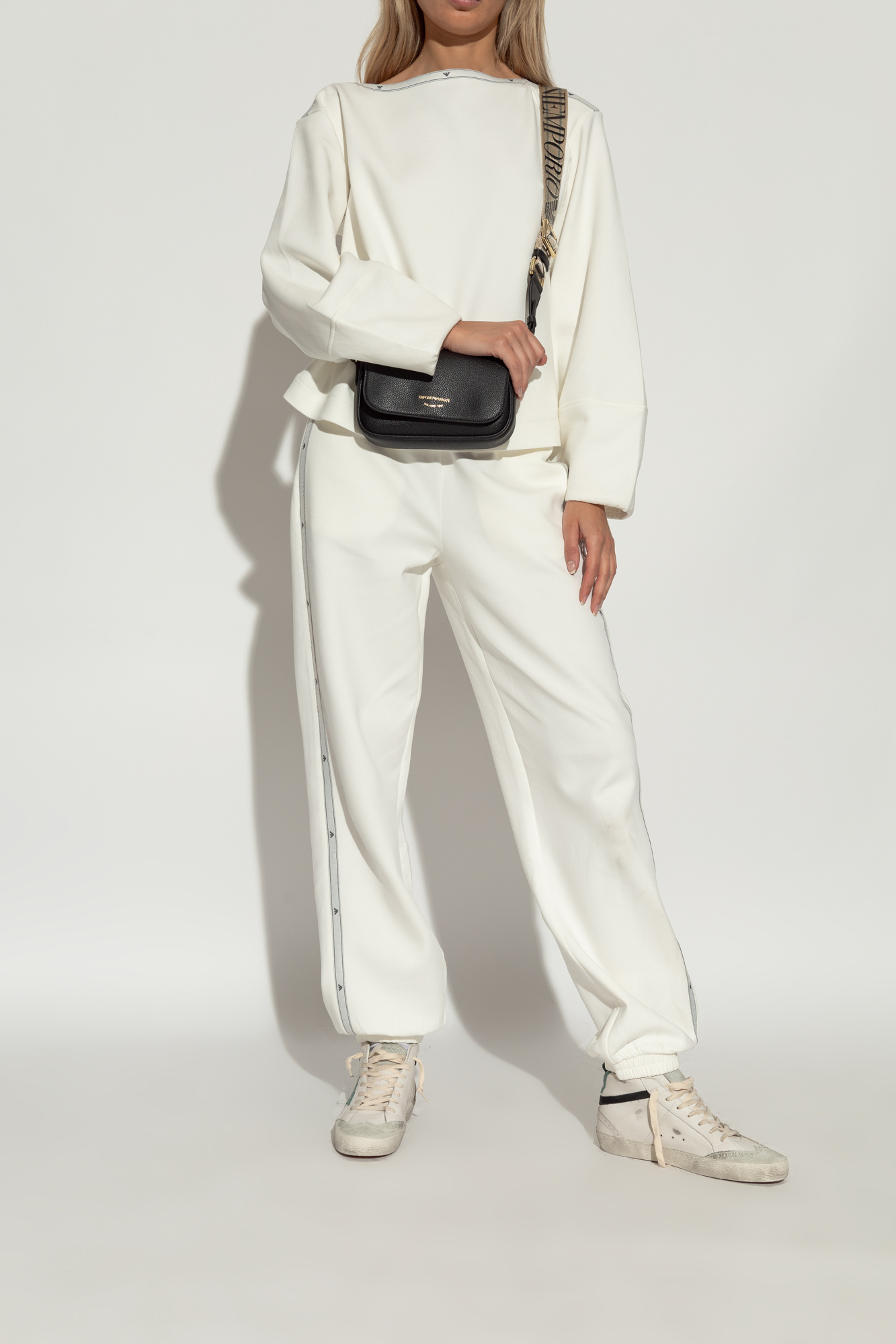 Golden Goose Deluxe Brand Mid Star Lace-up Sneakers In White