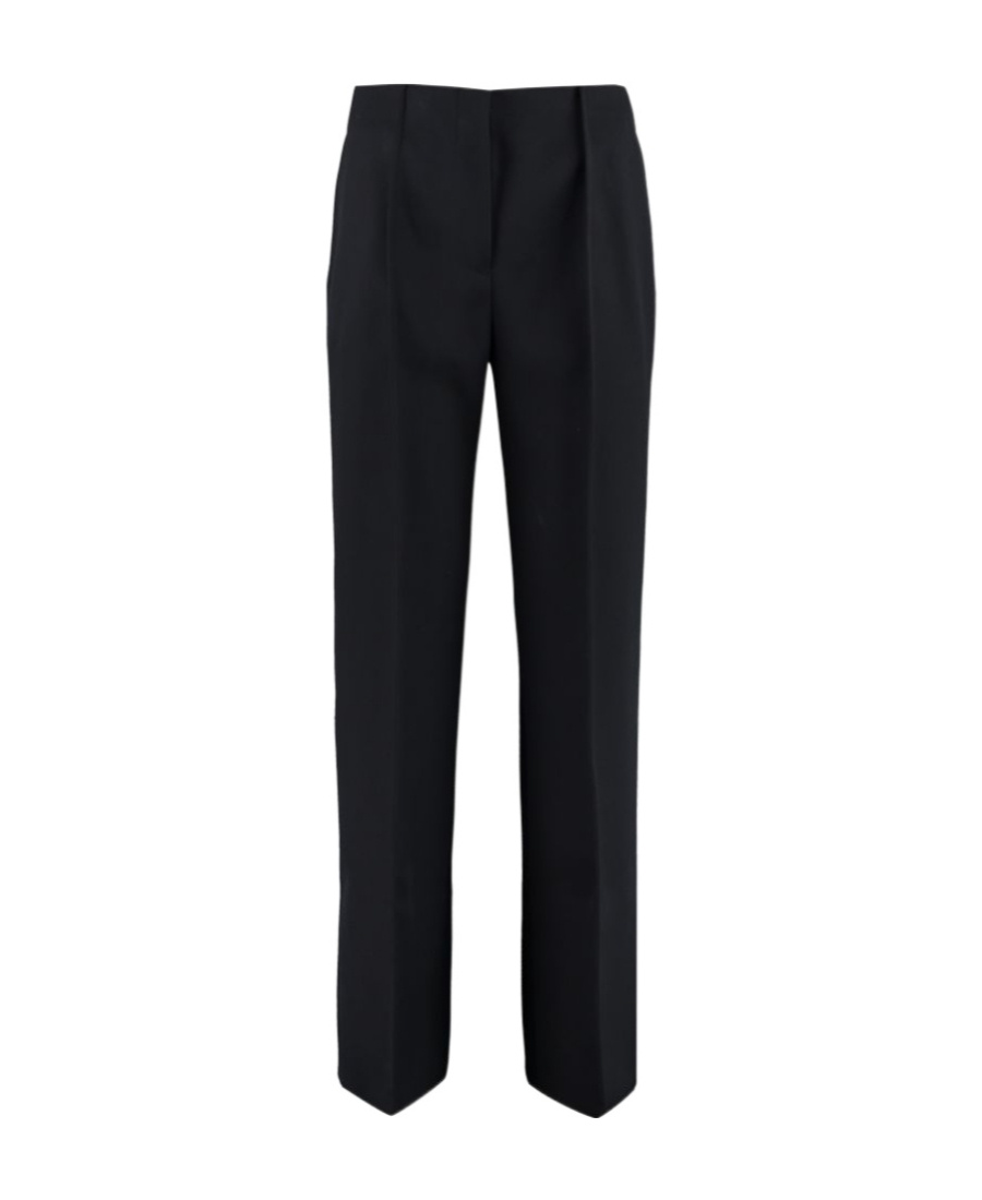 Shop Jil Sander Trousers In Black