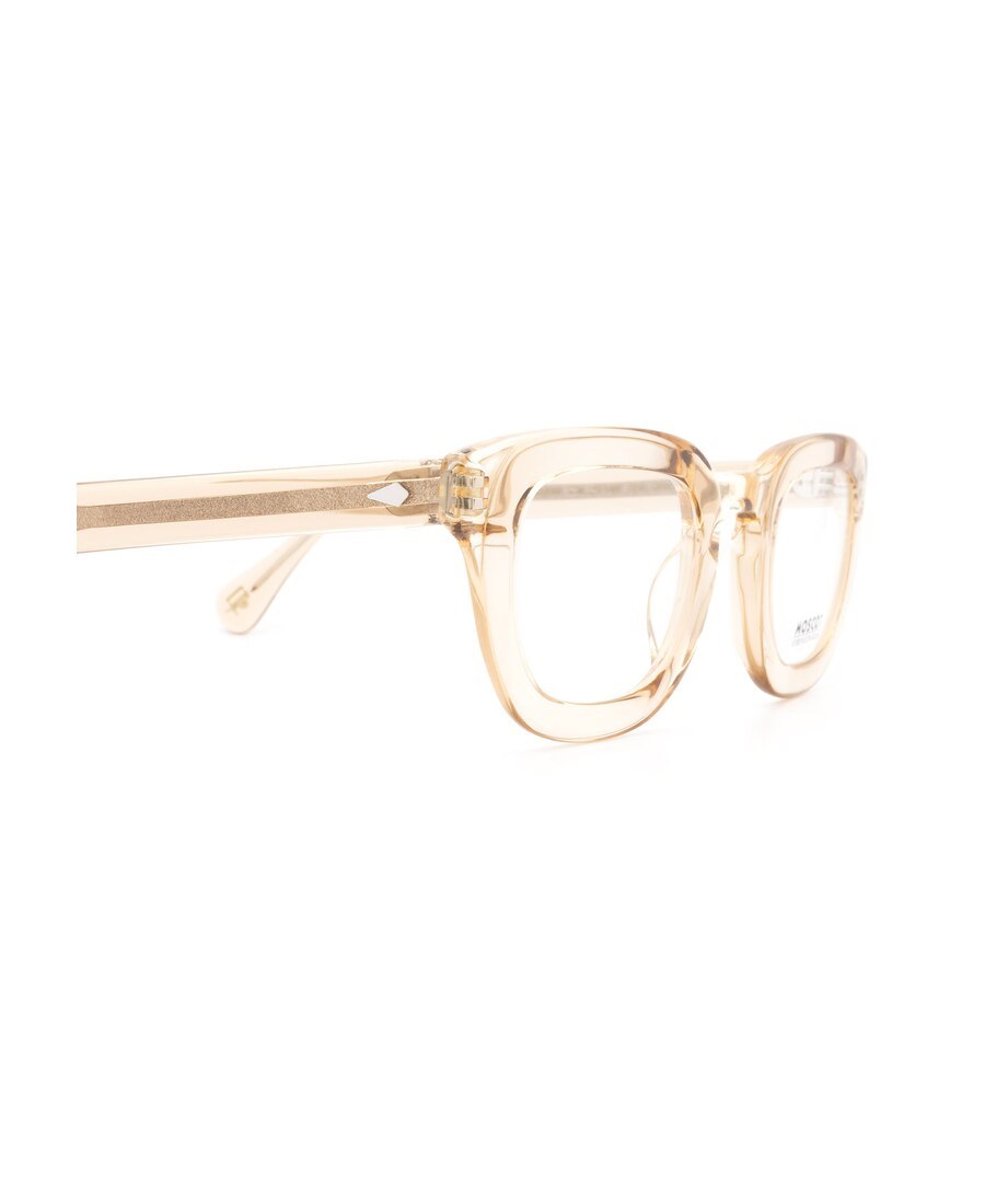 Moscot Geometrically Framed Flat Mirror In White