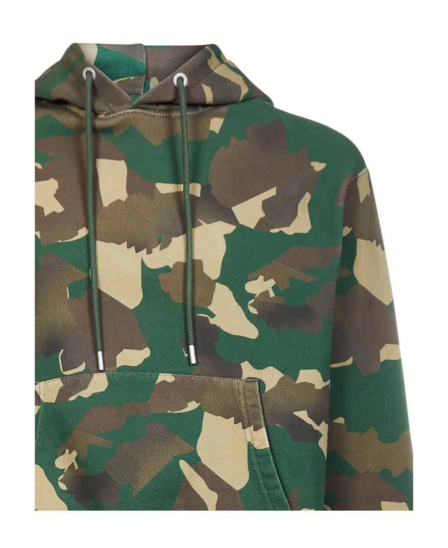 Shop Heron Preston Logo Pullover Sweater In Green