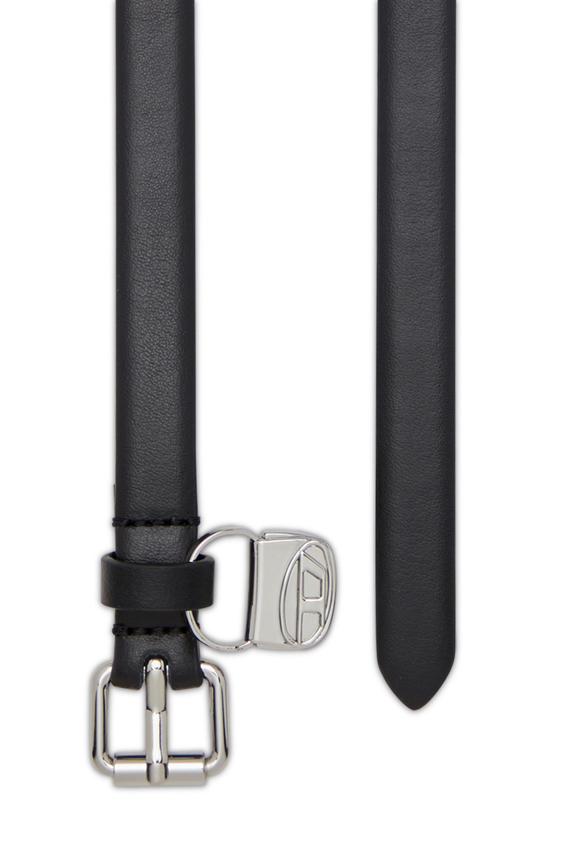 DIESEL B-CHARM LEATHER BELT