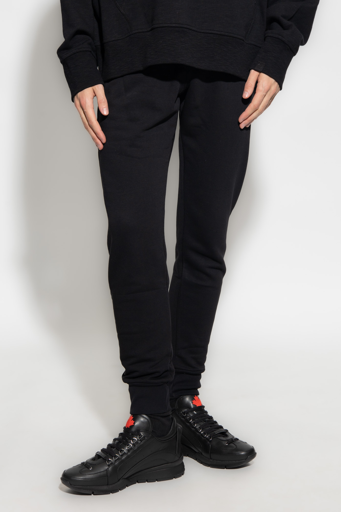 PS BY PAUL SMITH PS PAUL SMITH ZEBRA PATCH DRAWSTRING JOGGING PANTS