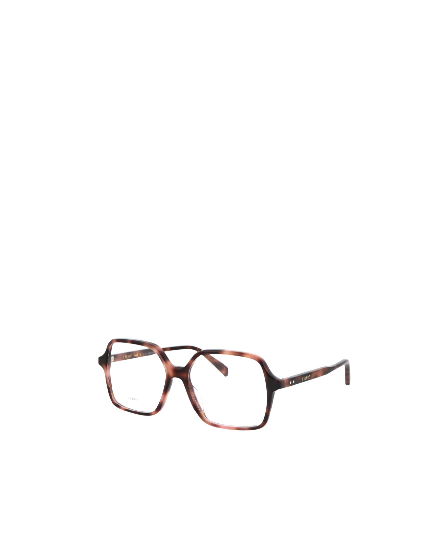 Celine Logo Flat Mirror In Brown
