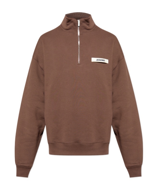 Jacquemus Le Camionneur Gros Grain In Brown