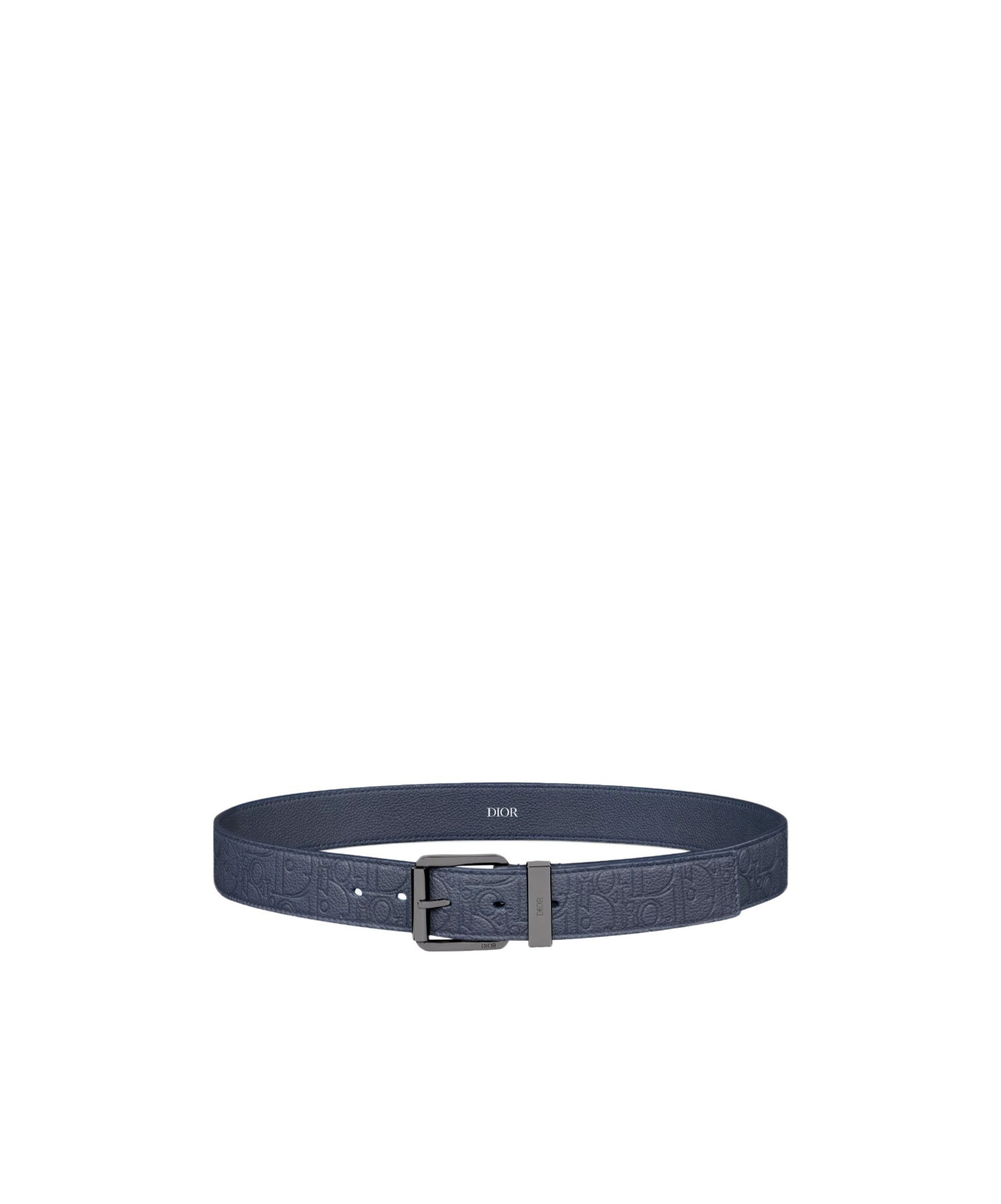 Dior Pin Buckle Belt In Blue