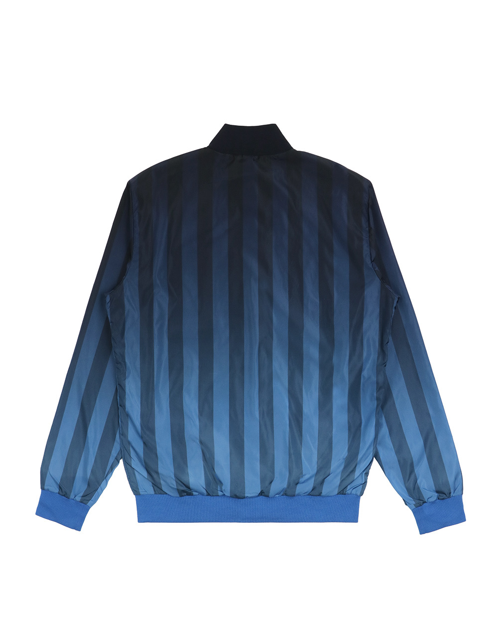 FENDI STRIPED ZIPPER CASUAL JACKET