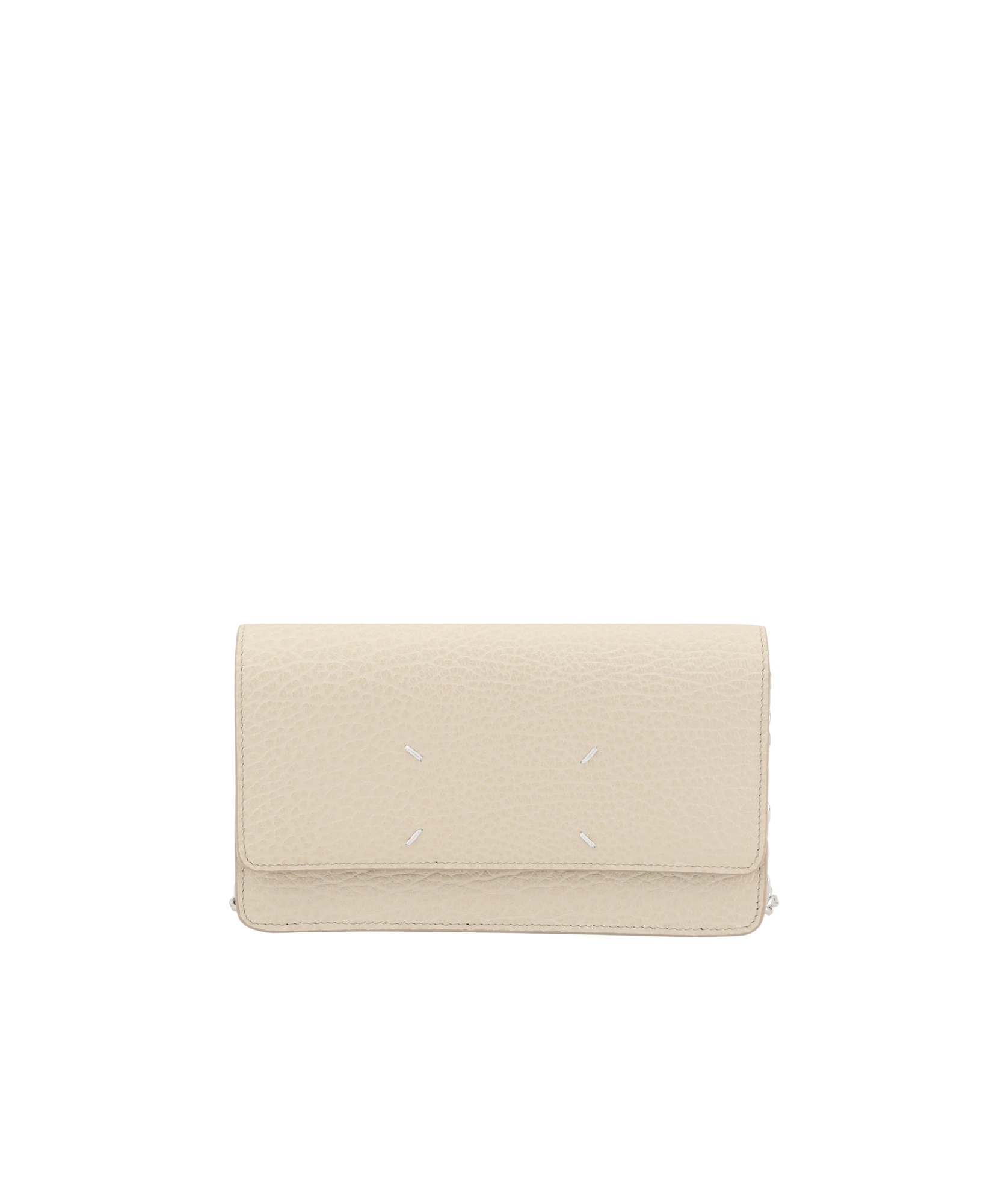 Maison Margiela Chain Wallet In Nude