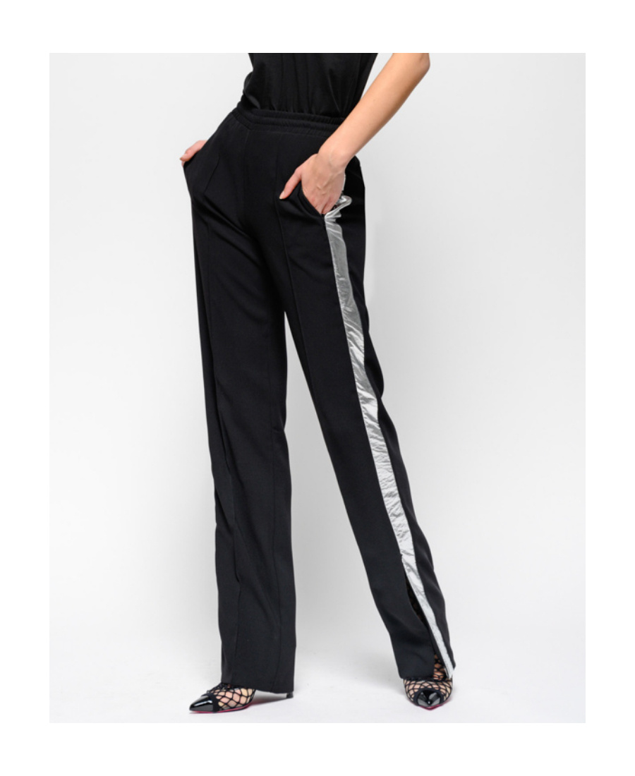 Pinko Straight Sweatpants In Black