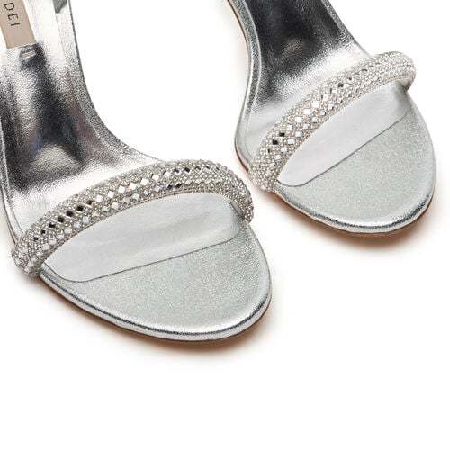 Shop Casadei 80mm Stratosphere Julia Wonder Sandals In White