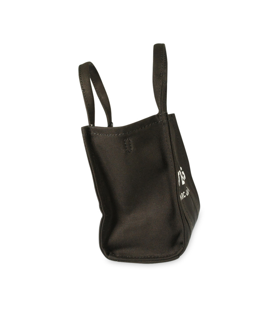 Shop Marc Jacobs Mini The Tote Bag In Black