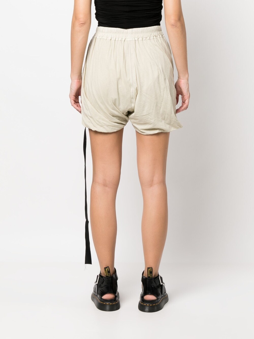 Rick Owens Drkshdw Phleg Doubled Boxer Shorts In White