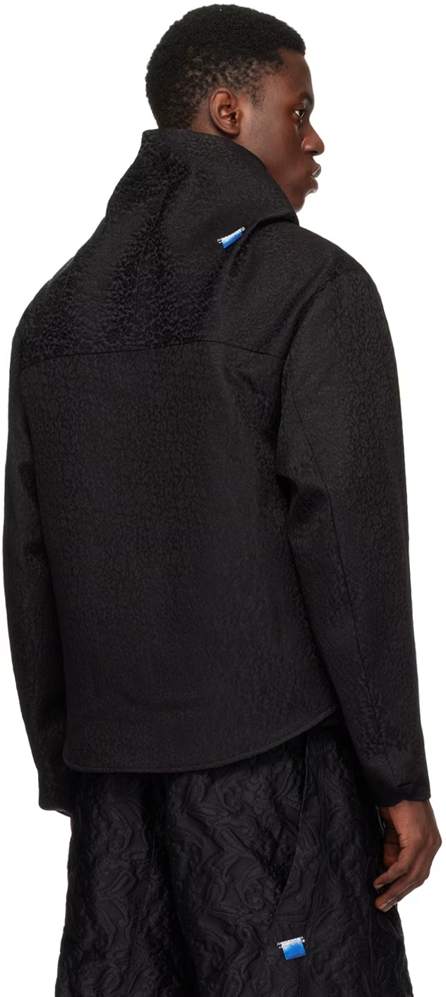 Ader Error Long Sleeve Buttons In Black