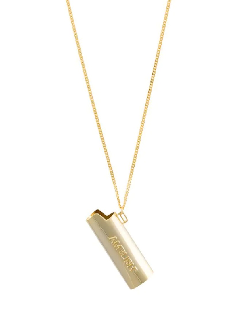 Ambush Lighter Pendant Necklace In Yellow