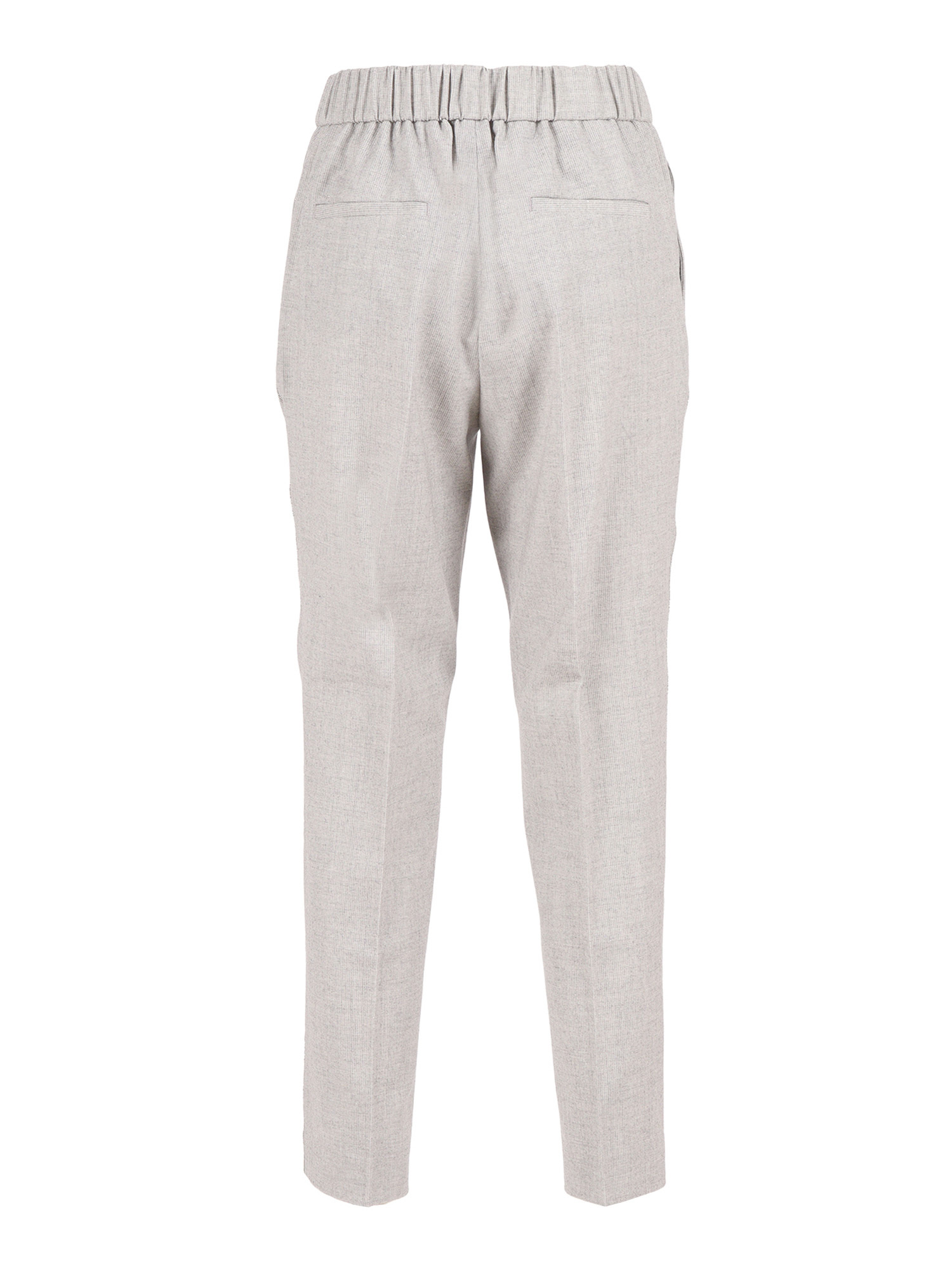 Peserico Straight Leg Trousers With Tailored Fit In Neutral