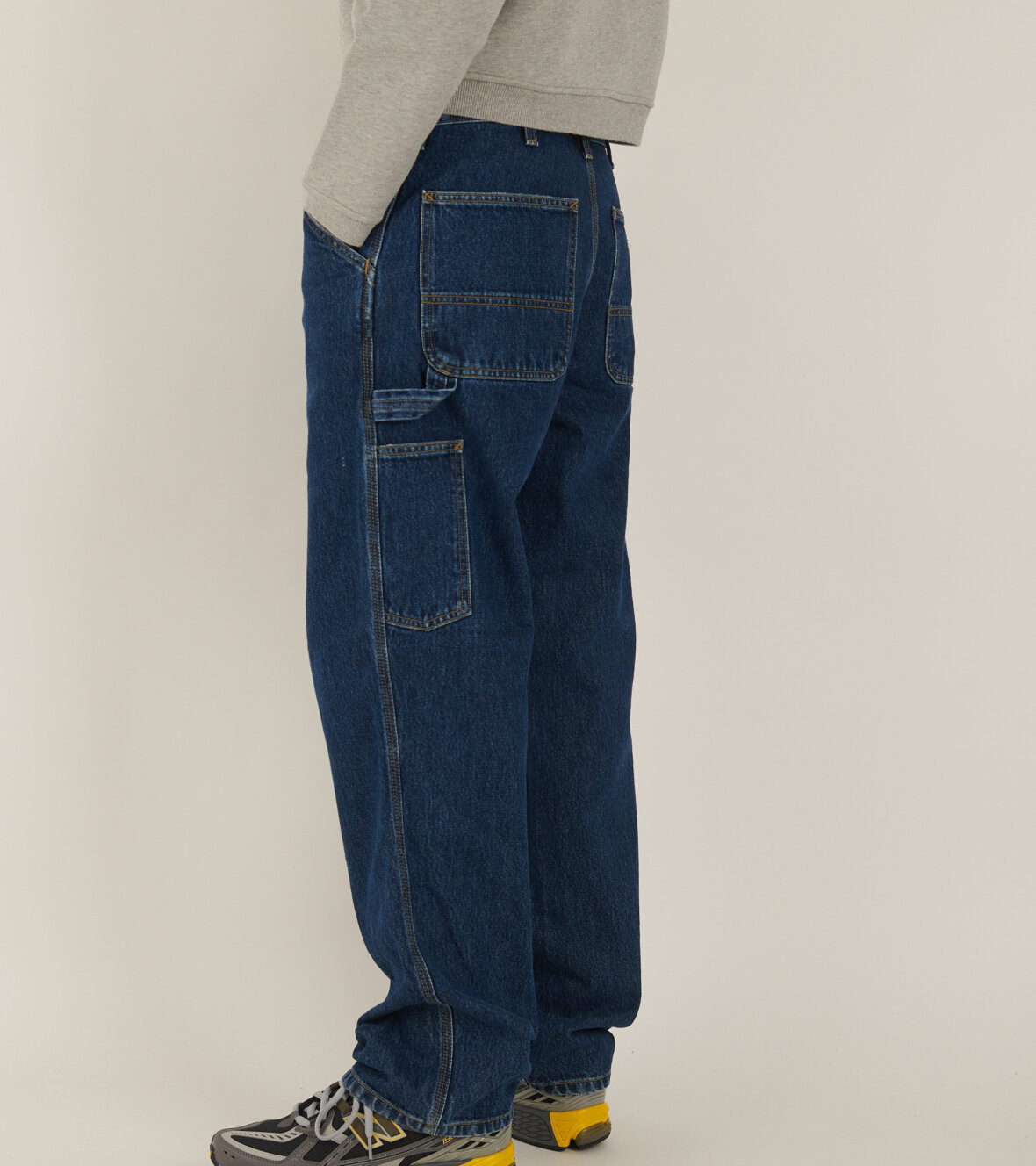 Carhartt Wip Aaron Trousers Jeans Clothing In Blue