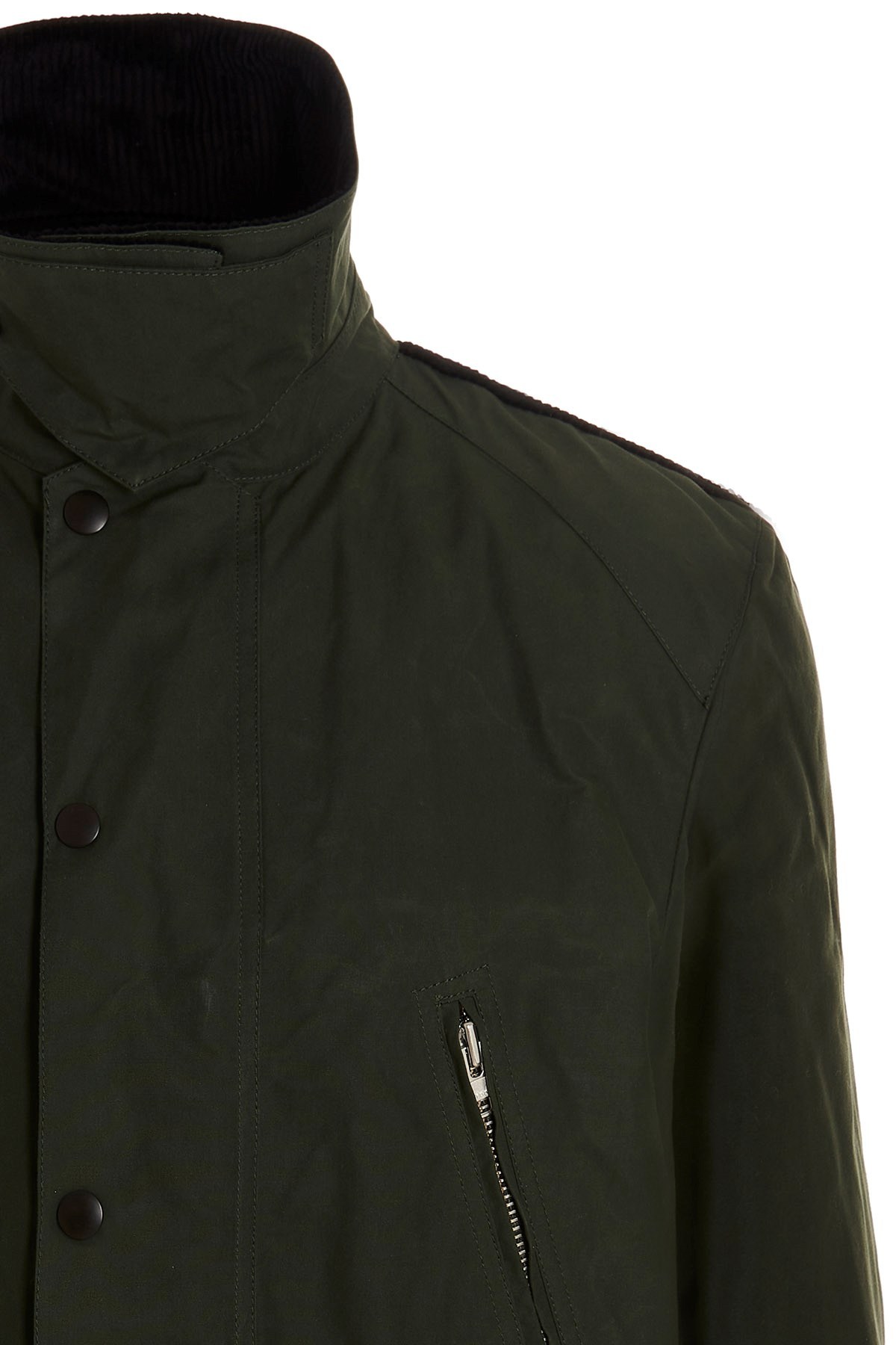 Department Five Department 5 'middle Barbour' Jacket In Black
