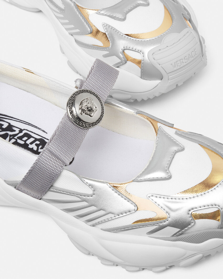 Versace Mercury M_vs_06 Sneakers In Gray