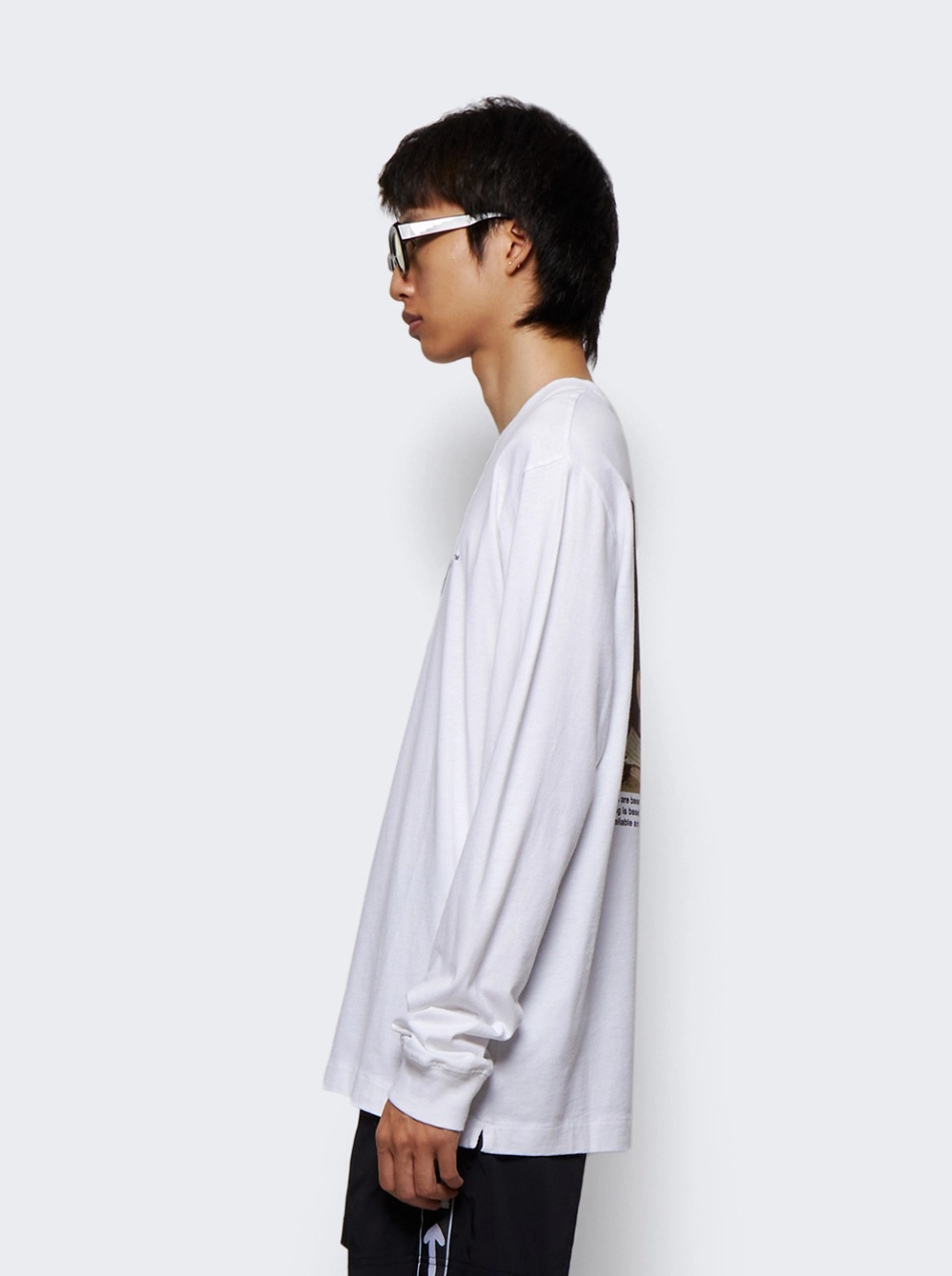 Off-white Caravaggio Lute Print T-shirt In White